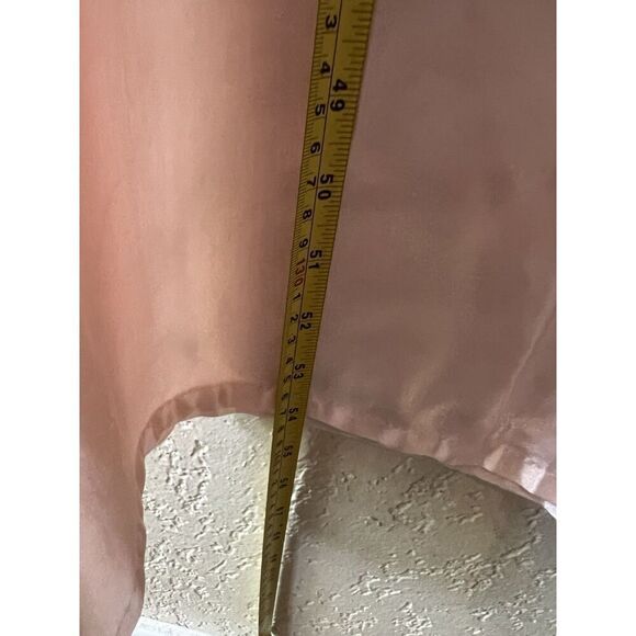 Vtg Ilise Stevens Victorian Pink Satin Look Nightgown Grannycore Lace Sz XL-XXL - Picture 10 of 10
